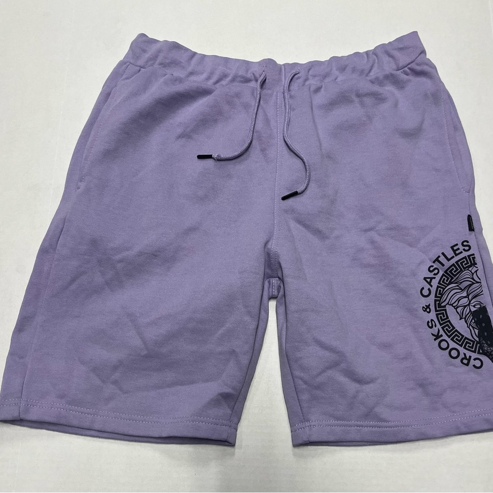 Crooks & Castles Purple Men's Shorts